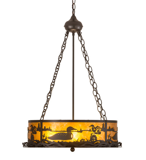 Meyda Tiffany Loon 99133 Pendant Light - Timeless Bronze