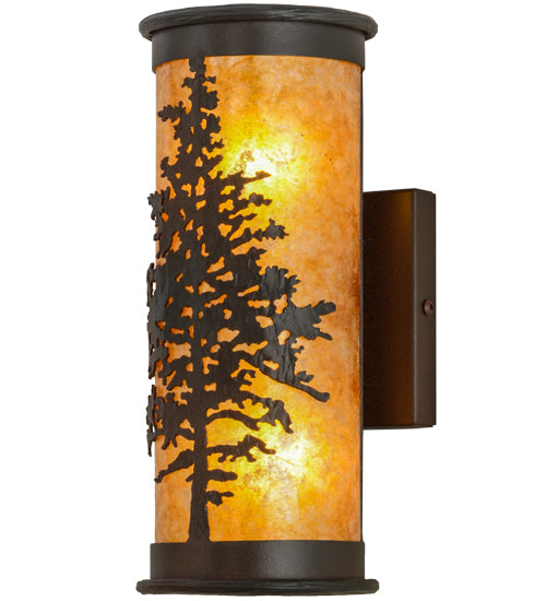 Meyda Tiffany Tamarack 99147 Wall Light - Rust,Wrought Iron