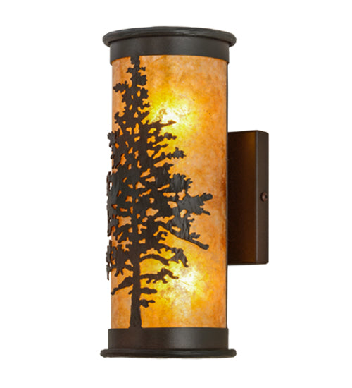 Meyda Tiffany Tamarack 99147 Wall Light - Rust,Wrought Iron