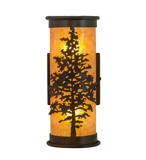 Meyda Tiffany Tamarack 99147 Wall Light - Rust,Wrought Iron