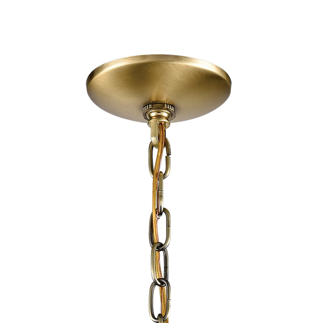 Elk Lighting 8603EH/89  Ashford Outdoor Antique Brass
