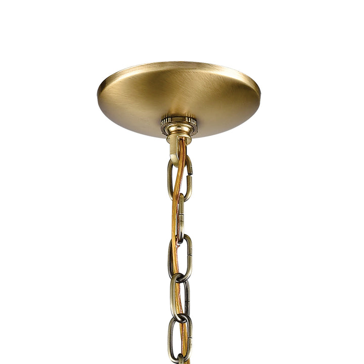 Elk Lighting 8603EH/89  Ashford Outdoor Antique Brass
