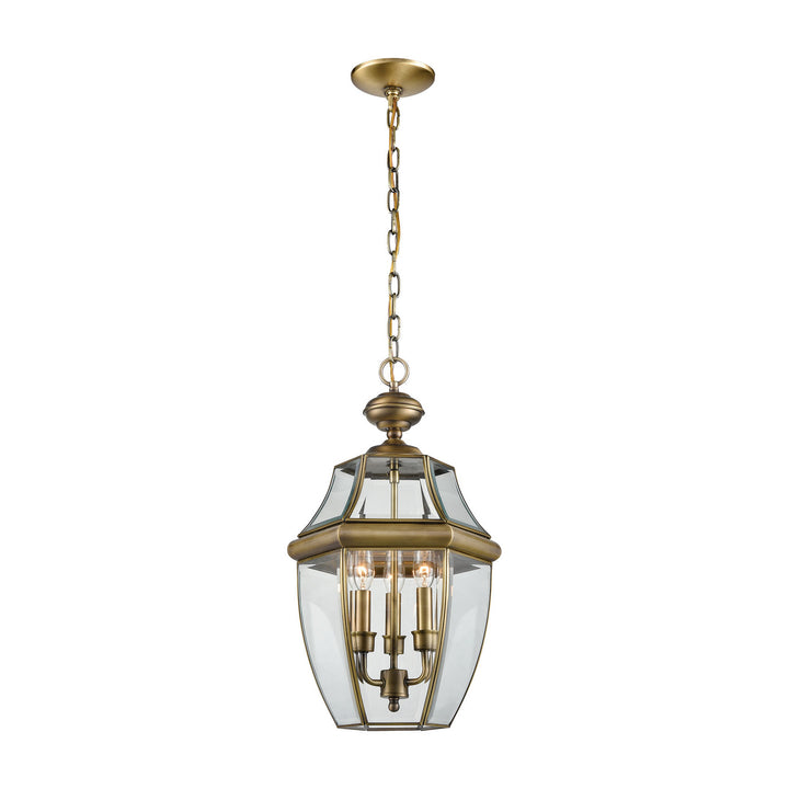 Elk Lighting 8603EH/89  Ashford Outdoor Antique Brass