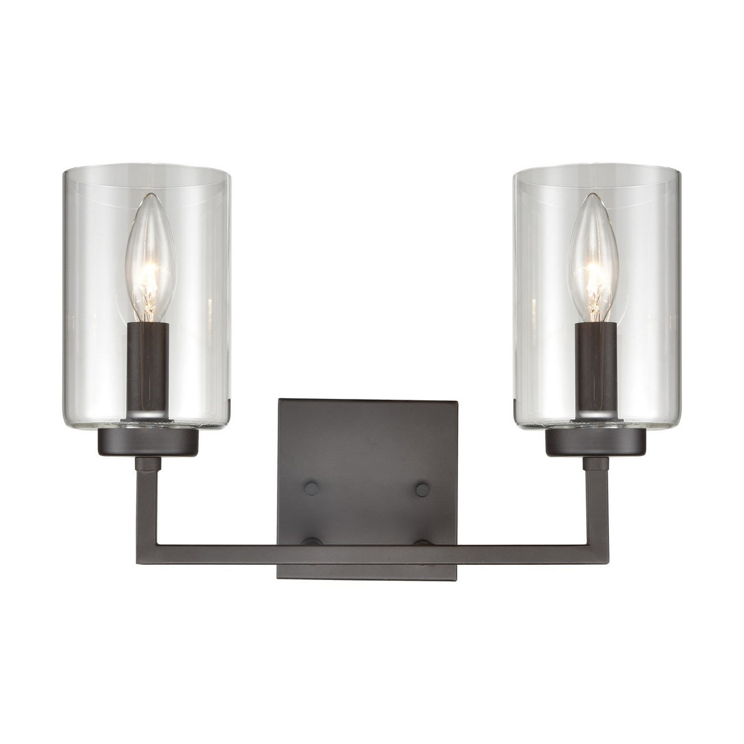 Elk West End CN240121 Bath Vanity Light 15 in. wide - Oil Rubbed Bronze