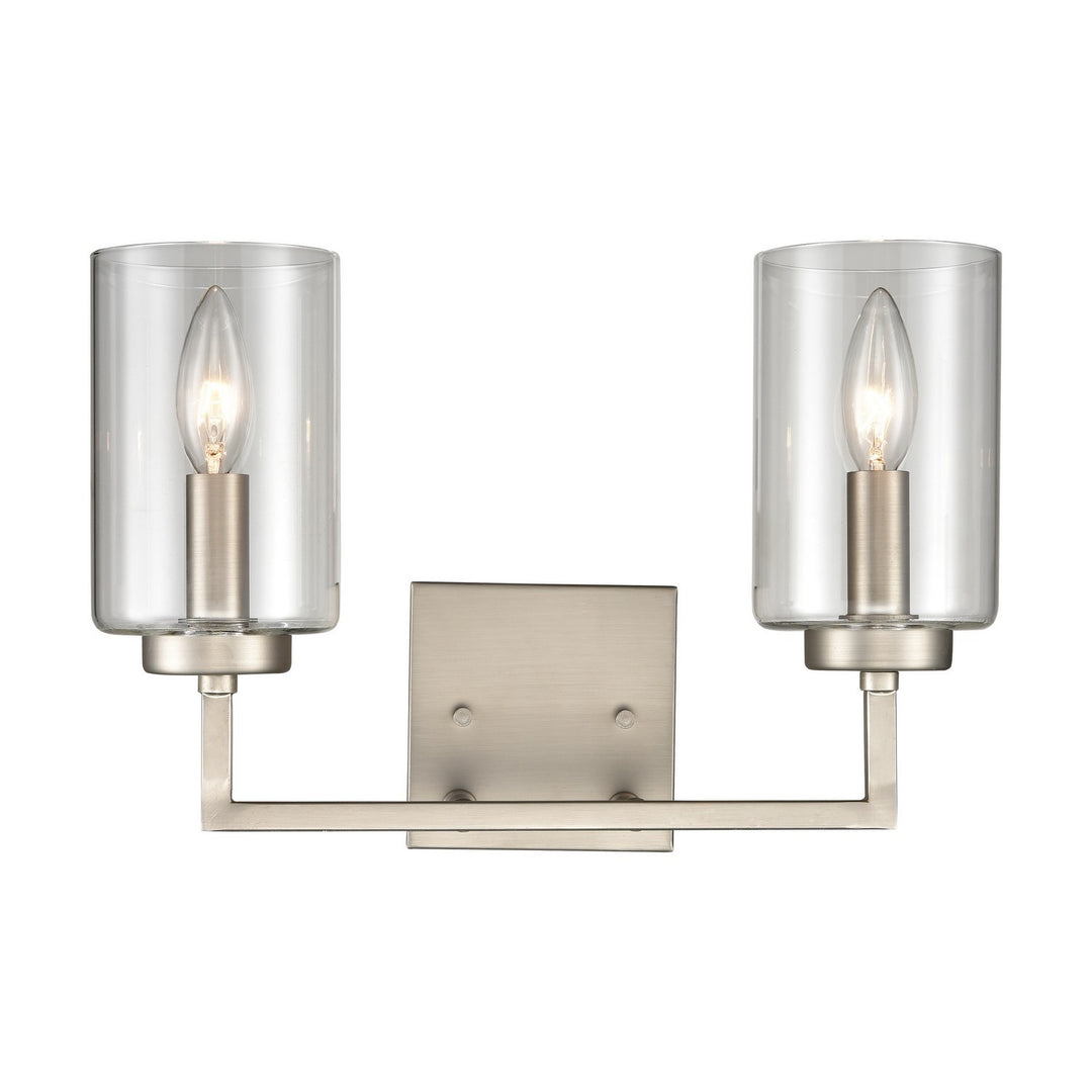 Elk West End CN240122 Bath Vanity Light 15 in. wide - Brushed Nickel