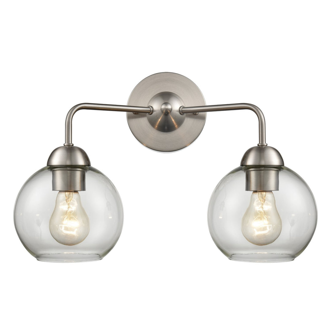 Elk Astoria CN280212 Bath Vanity Light 16 in. wide - Brushed Nickel