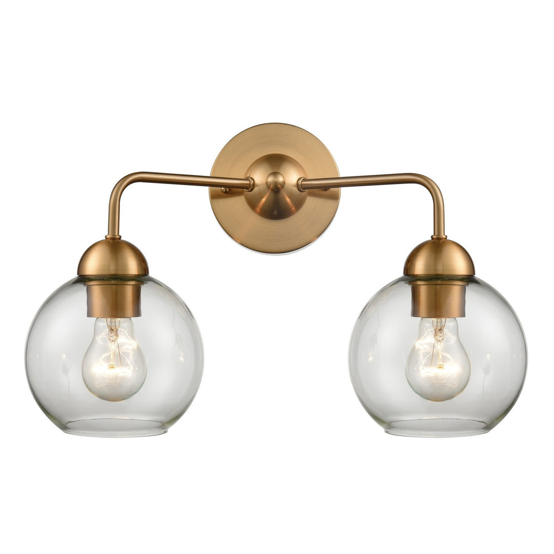 Elk Astoria CN280215 Bath Vanity Light 16 in. wide - Satin Gold