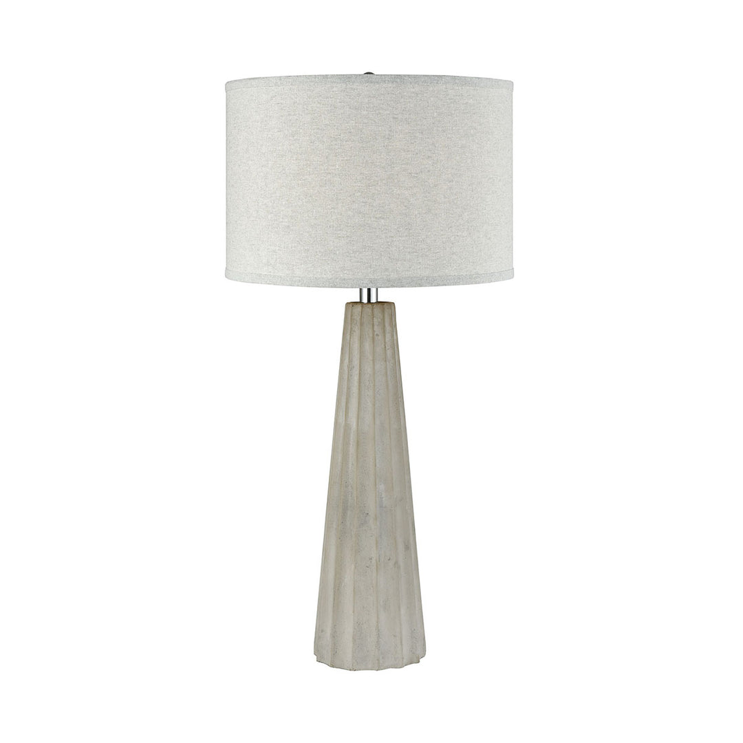 Elk Lighting 77027  Castlestone Lamp Polished Concrete