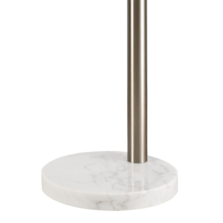 Elk Lighting 77102  Peterborough Lamp Polished Nickel