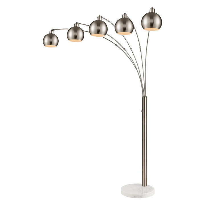 Elk Lighting 77102  Peterborough Lamp Polished Nickel