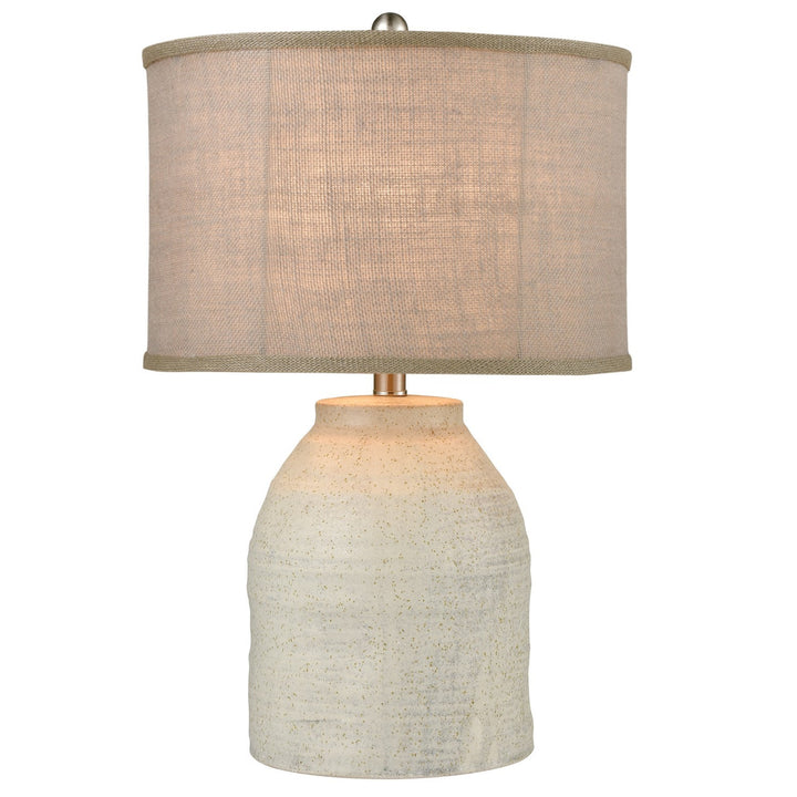 Elk Lighting 77131  White Harbor Lamp Gray