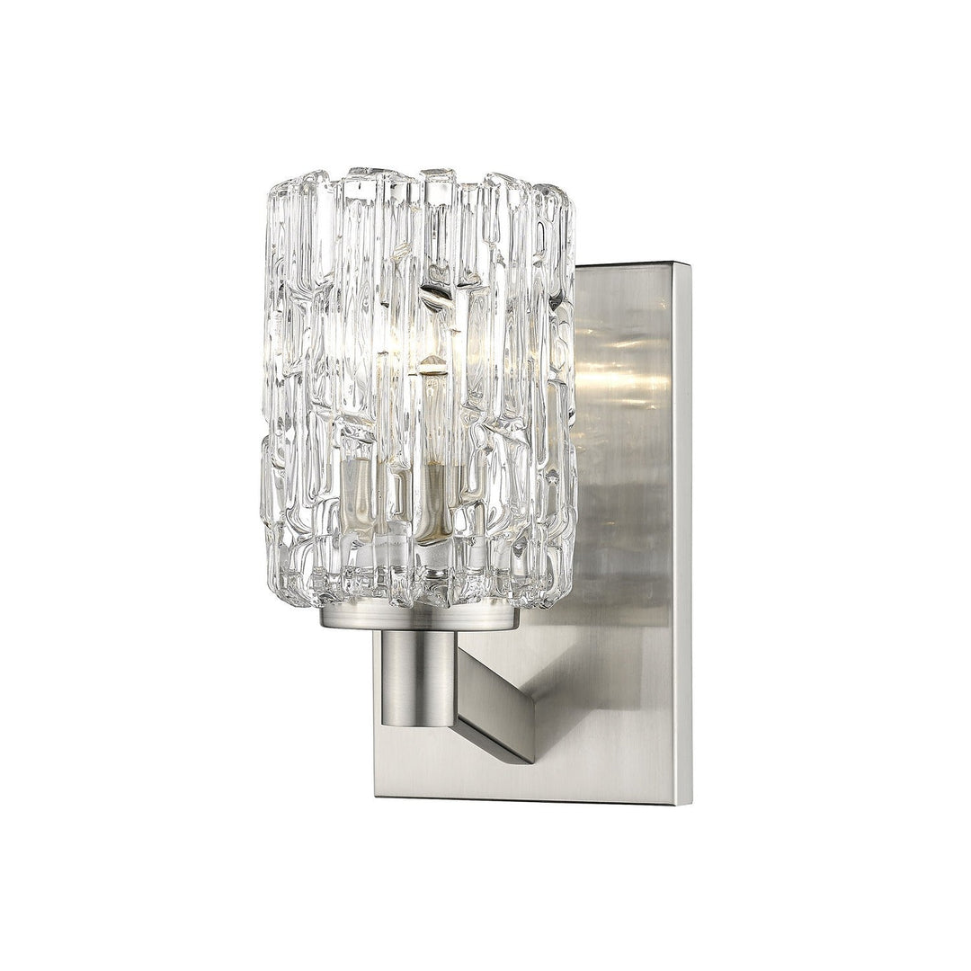 Z-Lite Aubrey 1931-1S-BN Wall Sconce Light - Brushed Nickel