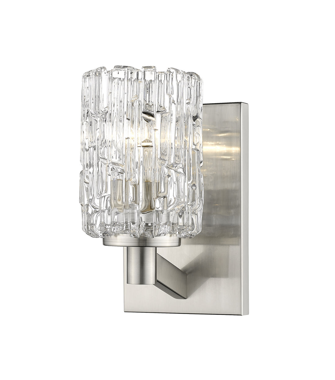 Z-Lite Aubrey 1931-1S-BN Wall Sconce Light - Brushed Nickel