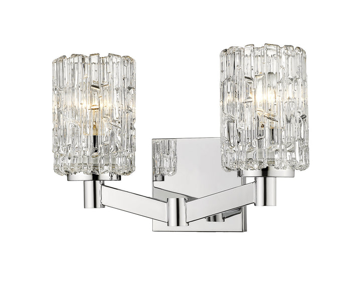 Z-Lite Aubrey 1931-2V-CH Bath Vanity Light 14 in. wide - Chrome