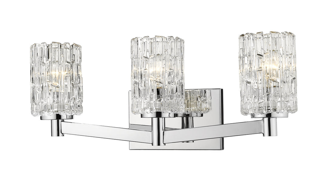 Z-Lite Aubrey 1931-3V-CH Bath Vanity Light 23 in. wide - Chrome