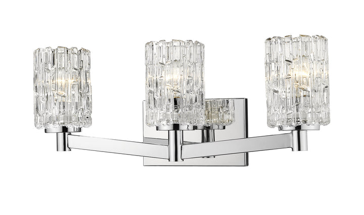Z-Lite Aubrey 1931-3V-CH Bath Vanity Light 23 in. wide - Chrome
