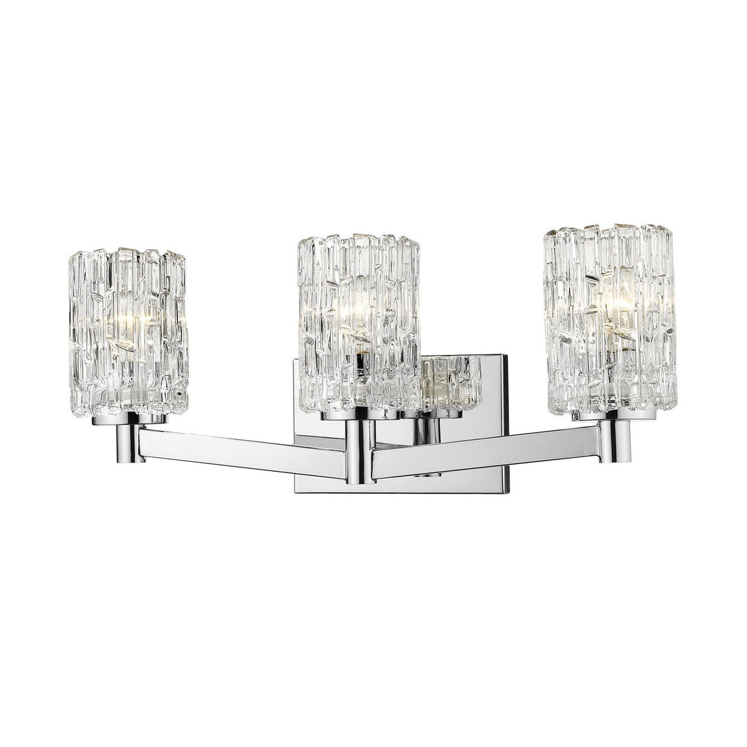 Z-Lite Aubrey 1931-3V-CH Bath Vanity Light 23 in. wide - Chrome