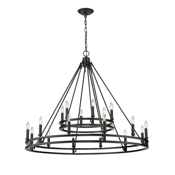 Z-Lite Dennison 4005-18MB Chandelier Light - Matte Black