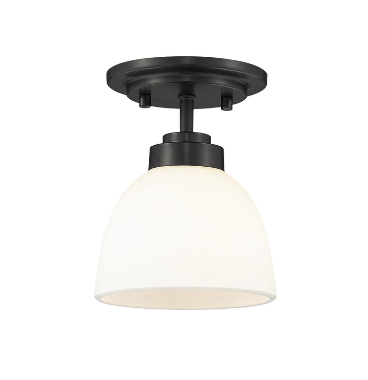 Z-Lite Ashton 443F1-MB Ceiling Light - Matte Black