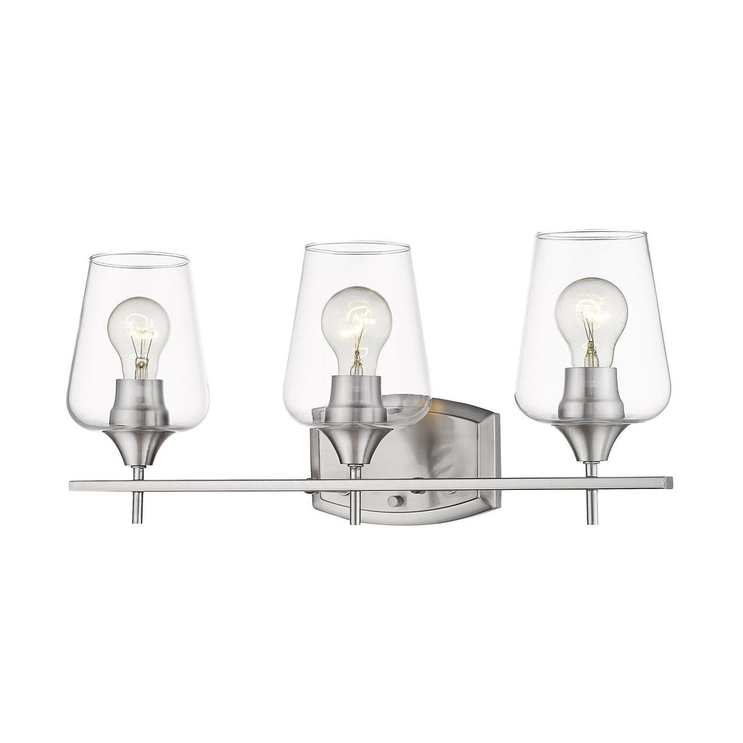 Z-Lite Joliet 473-3V-BN Bath Vanity Light 22 in. wide - Brushed Nickel