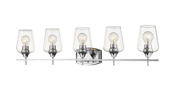 Z-Lite Joliet 473-5V-CH Bath Vanity Light 38 in. wide - Chrome