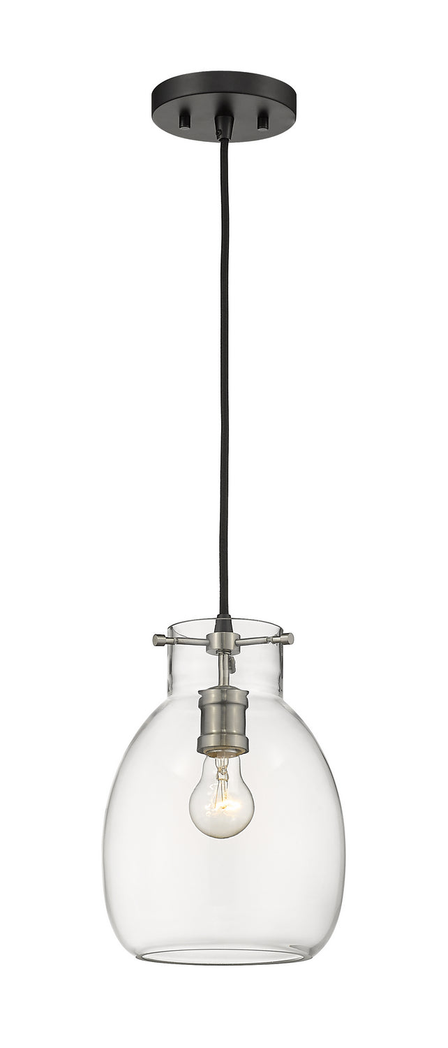 Z-Lite Bella 476MP-MB-BN Pendant Light - Matte Black / Brushed Nickel