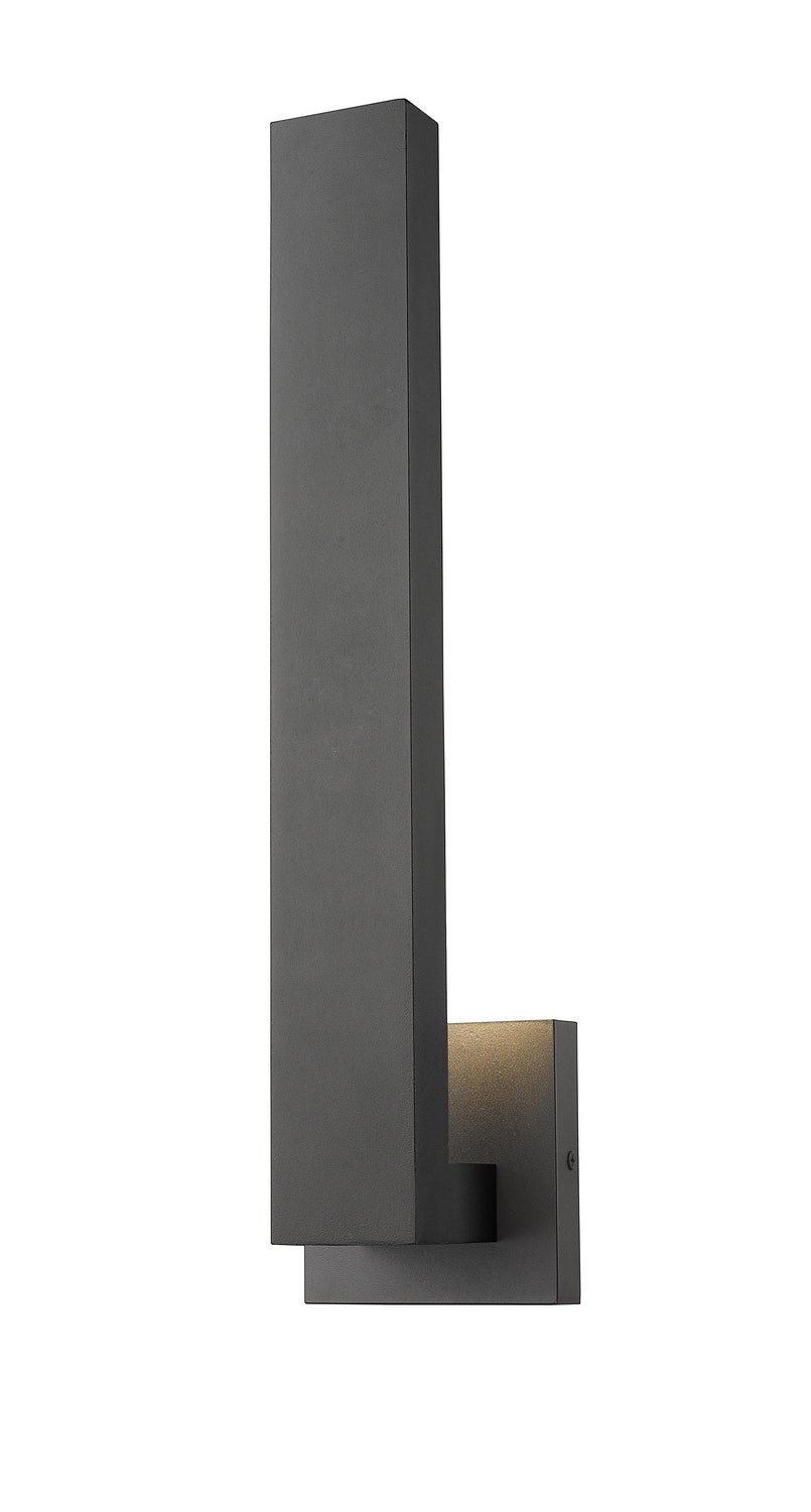 Z-Lite Lighting 576M-BK-LED Modern Edge Outdoor Black