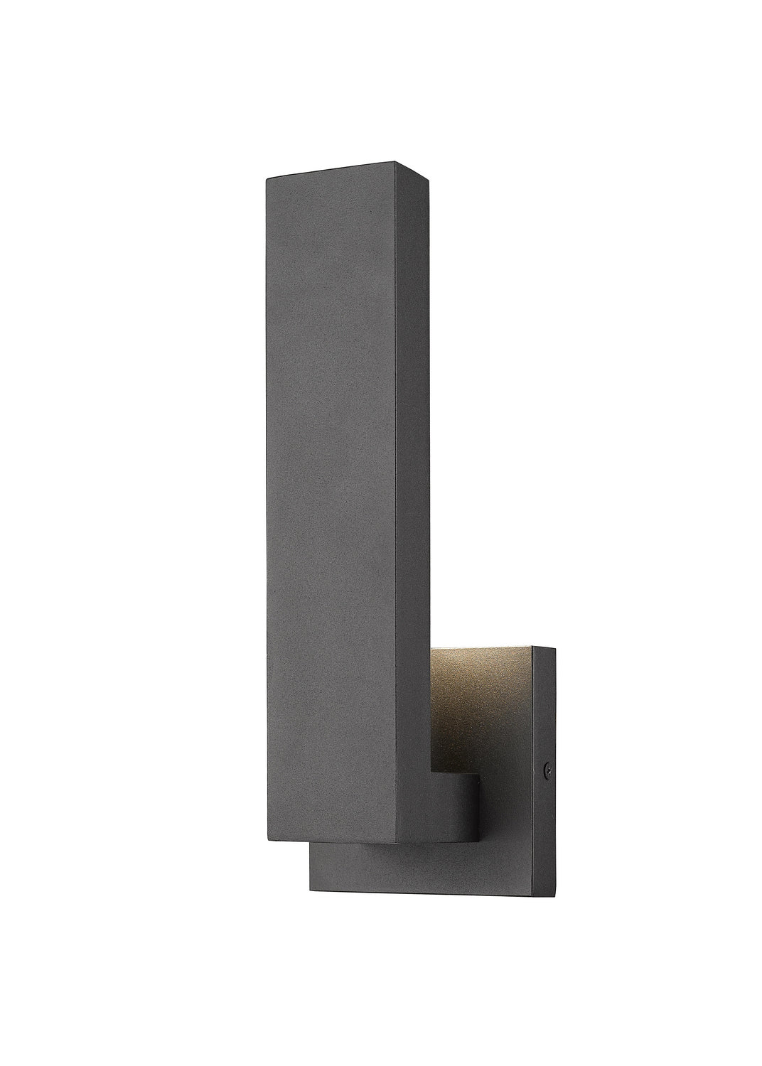 Z-Lite Lighting 576S-BK-LED Modern Edge Outdoor Black