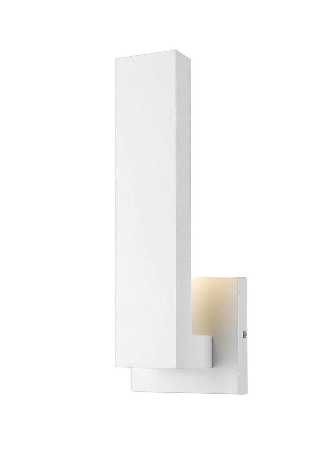 Z-Lite Lighting 576S-WH-LED Modern Edge Outdoor White