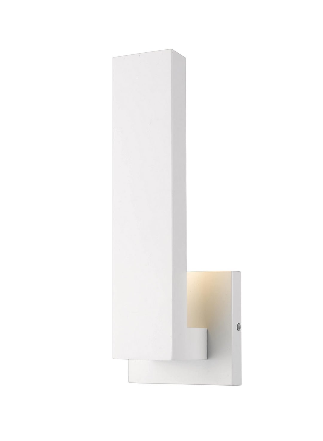 Z-Lite Lighting 576S-WH-LED Modern Edge Outdoor White