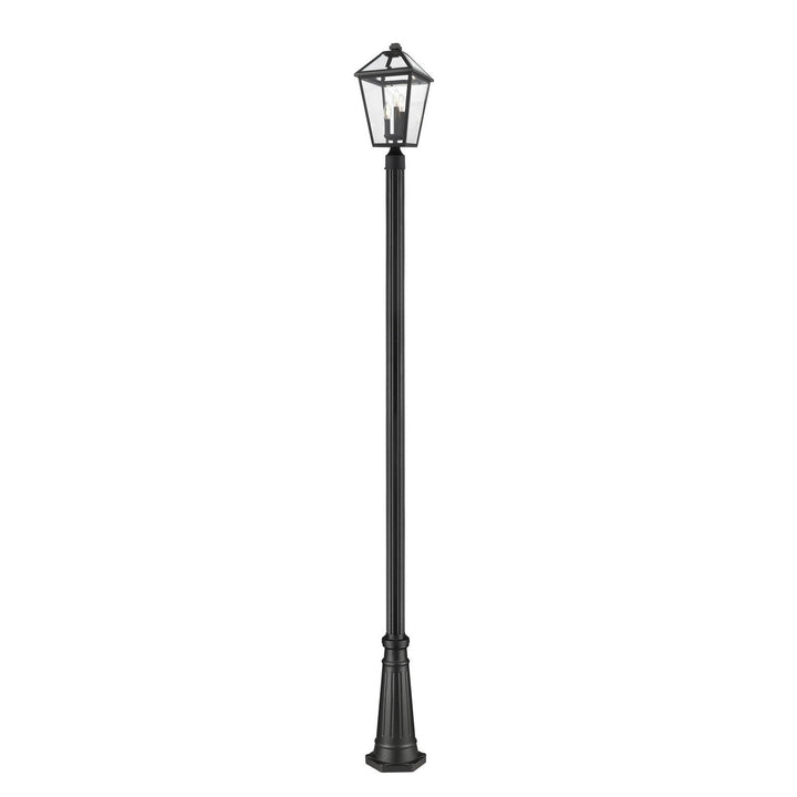 Z-Lite Lighting 579PHBR-519P-BK  Talbot Outdoor Black