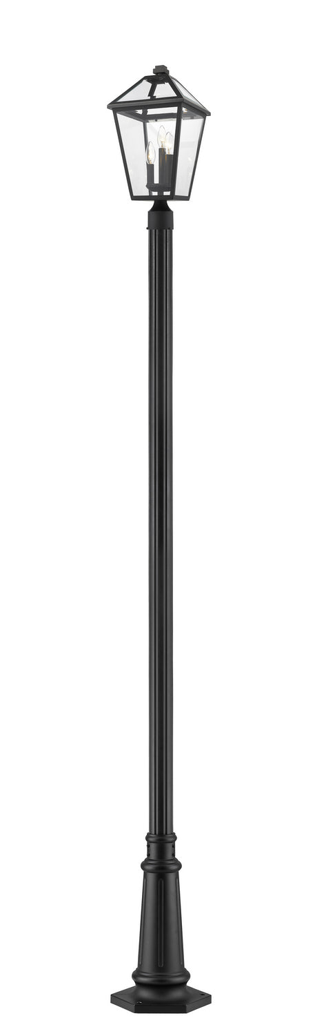 Z-Lite Lighting 579PHBR-557P-BK  Talbot Outdoor Black