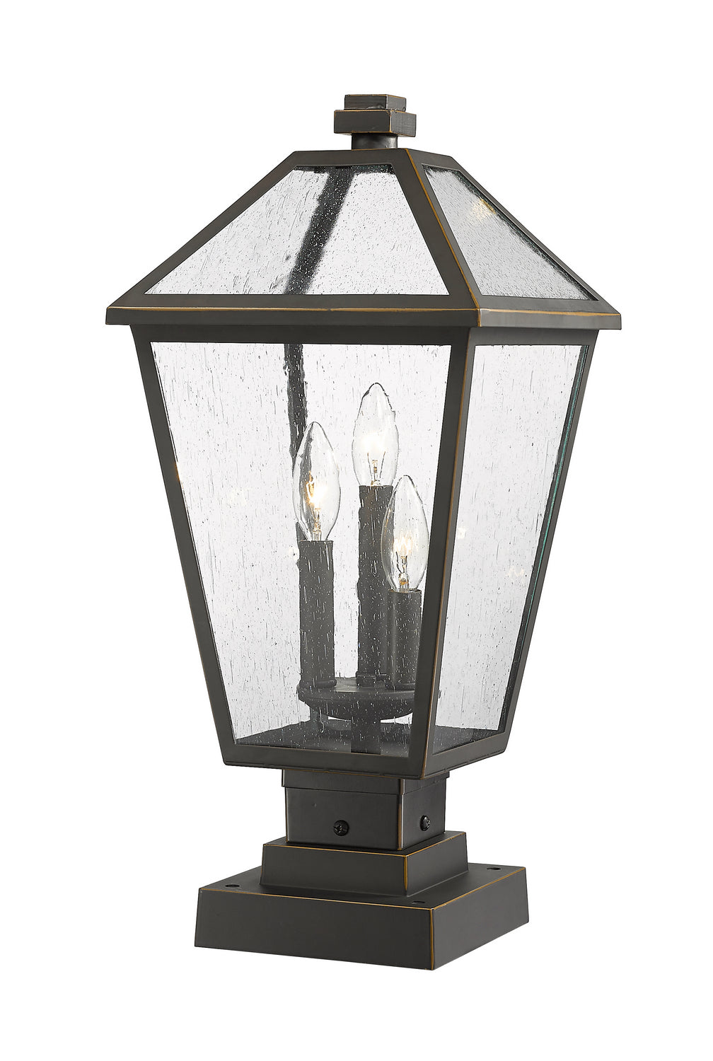 Z-Lite Lighting 579PHBS-SQPM-ORB  Talbot Outdoor Oil Rubbed Bronze
