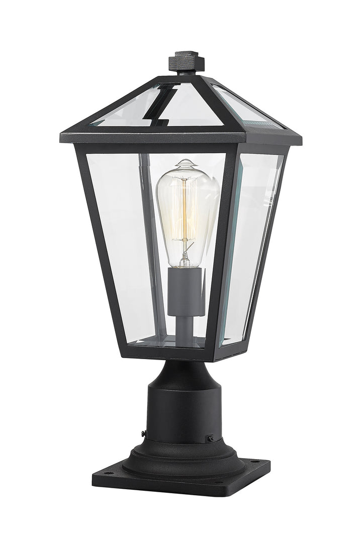 Z-Lite Lighting 579PHMR-533PM-BK  Talbot Outdoor Black