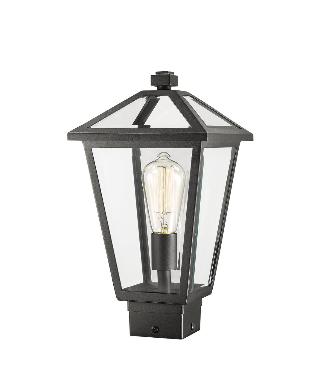 Z-Lite Lighting 579PHMS-BK  Talbot Outdoor Black