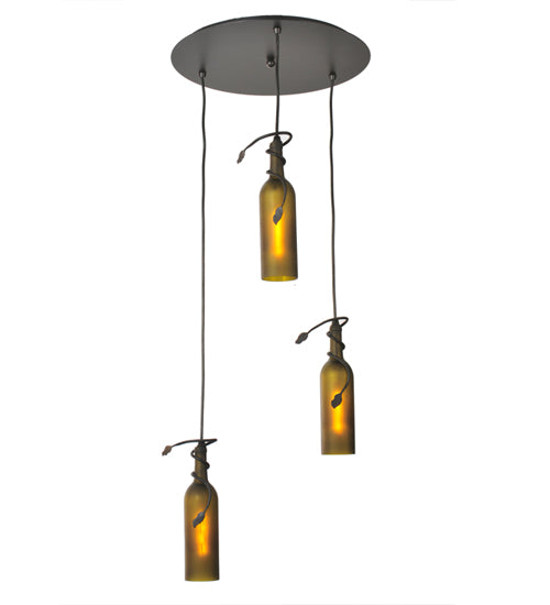 Meyda Tiffany Tuscan Vineyard 99437 Pendant Light - Black