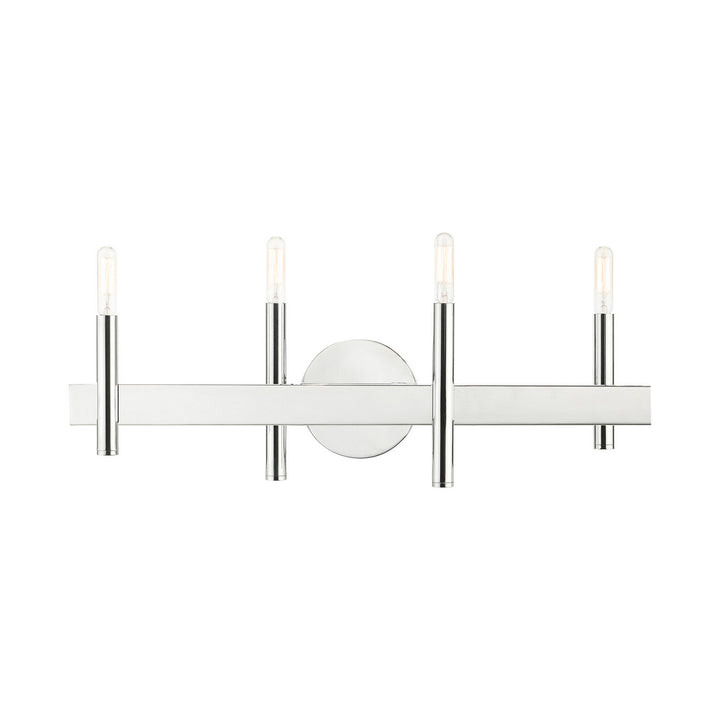 Livex Denmark 15584-05 Bath Vanity Light 24 in. wide - Polished Chrome