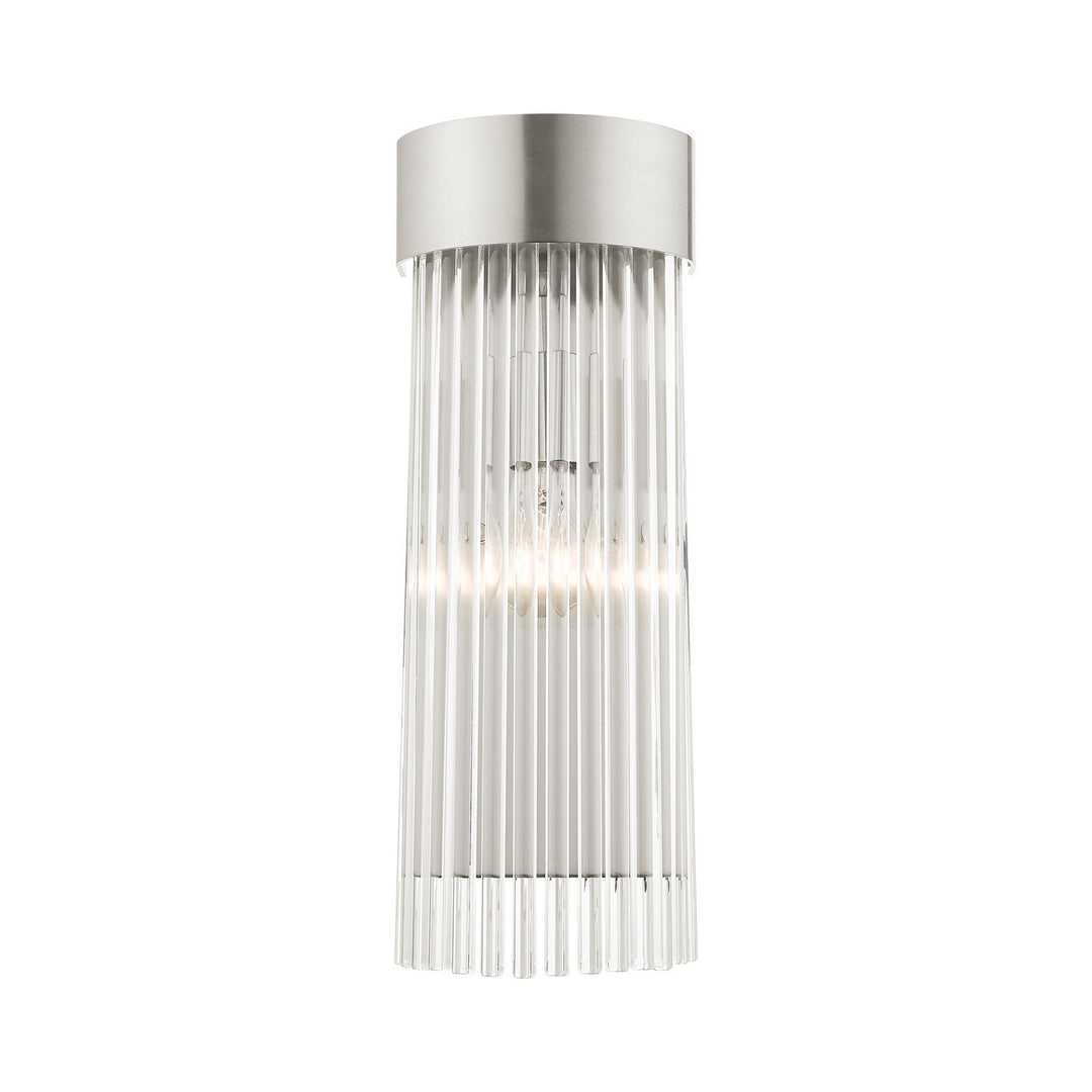 Livex Norwich 15711-91 Wall Sconce Light - Brushed Nickel