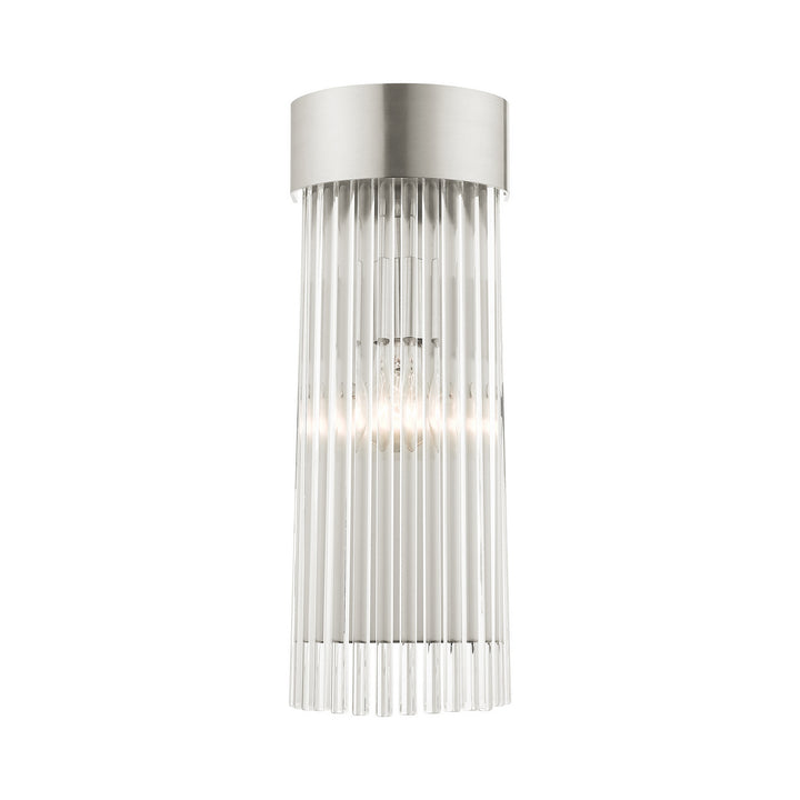 Livex Norwich 15711-91 Wall Sconce Light - Brushed Nickel