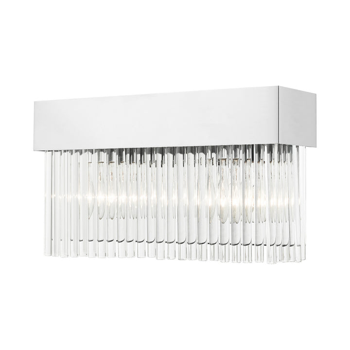 Livex Norwich 15712-05 Wall Sconce Light - Polished Chrome