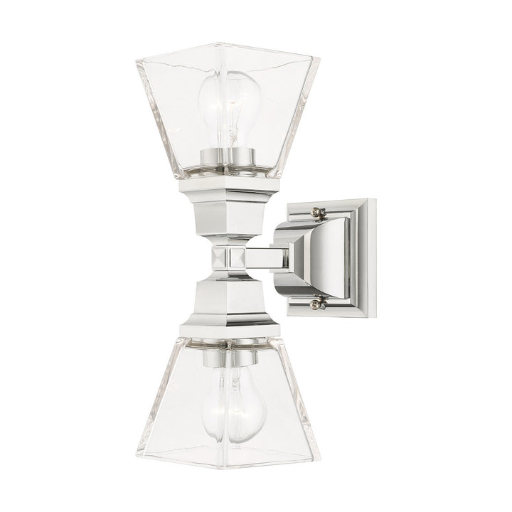Livex Mission 17178-05 Wall Sconce Light - Polished Chrome