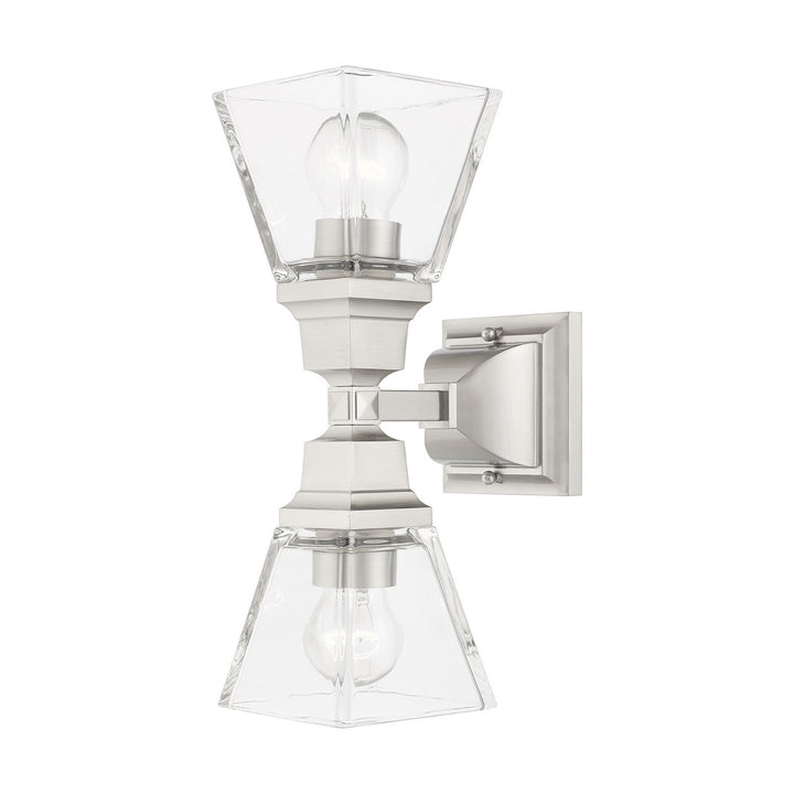Livex Mission 17178-91 Wall Sconce Light - Brushed Nickel