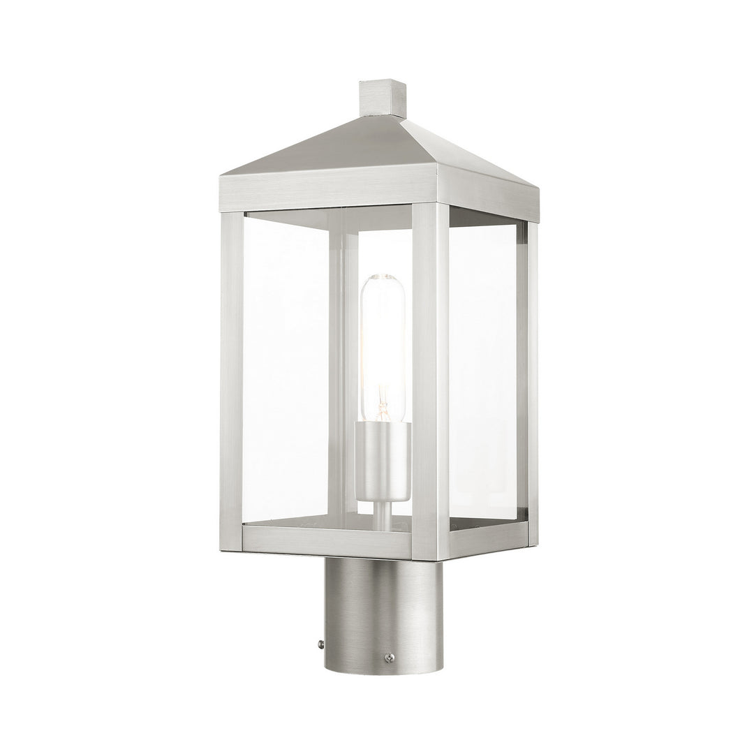 Livex Lighting 20590-91  Nyack Outdoor Brushed Nickel