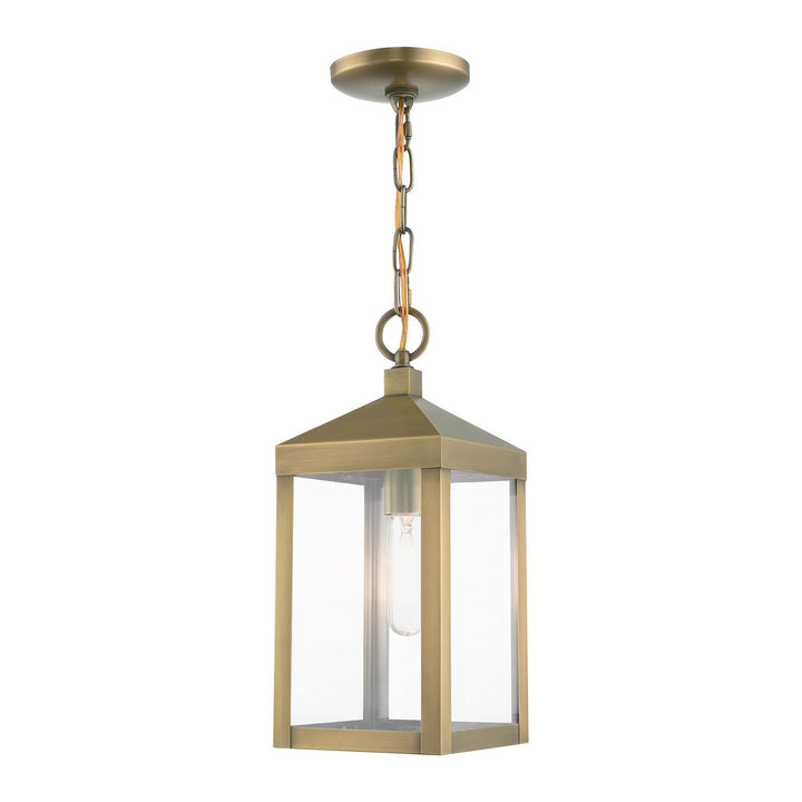 Livex Lighting 20591-01  Nyack Outdoor Antique Brass