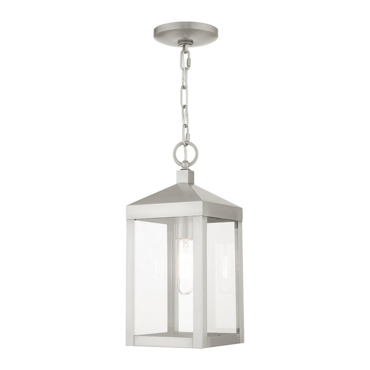 Livex Lighting 20591-91  Nyack Outdoor Brushed Nickel