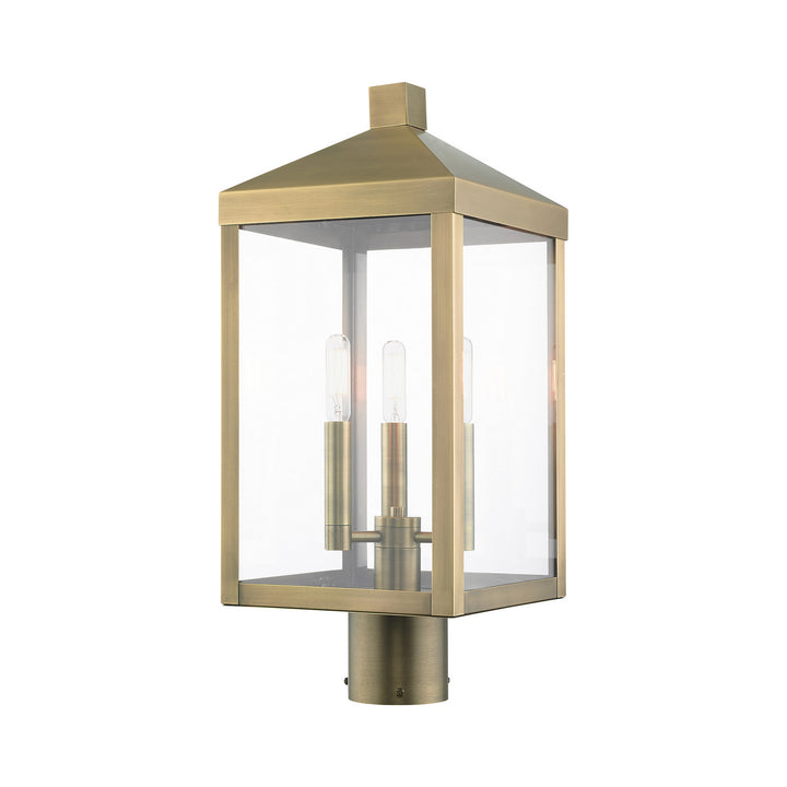 Livex Lighting 20592-01  Nyack Outdoor Antique Brass