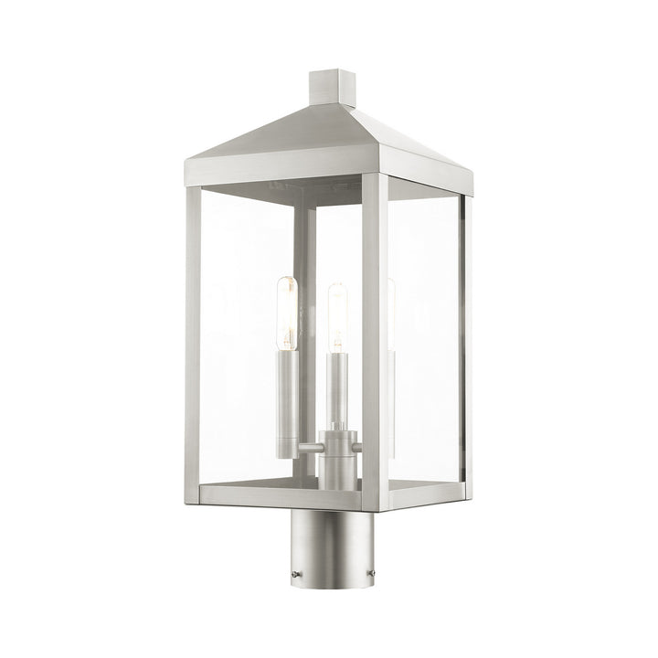Livex Lighting 20592-91  Nyack Outdoor Brushed Nickel