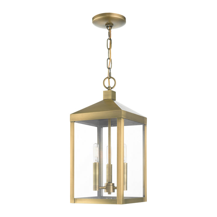 Livex Lighting 20593-01  Nyack Outdoor Antique Brass