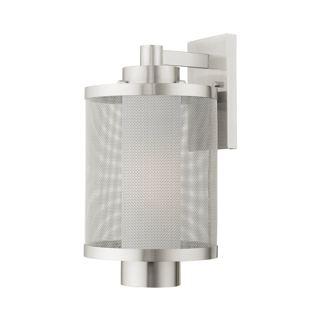 Livex Lighting 20683-91  Nottingham Outdoor Brushed Nickel