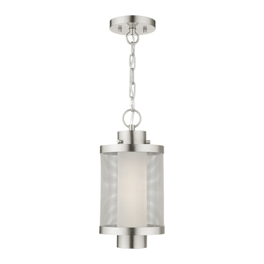Livex Lighting 20685-91  Nottingham Outdoor Brushed Nickel